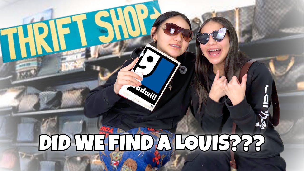 The Janvier Sisters Go Thrift Shopping…