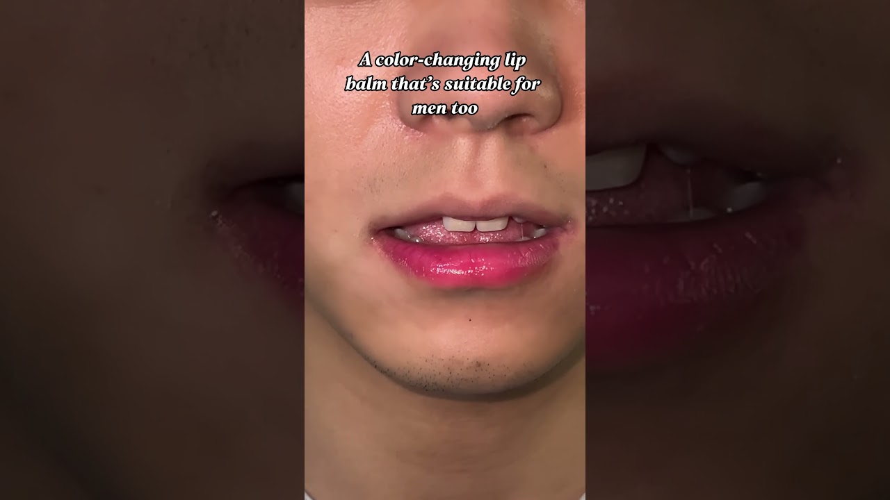 A color-changing lip balm that’s suitable for men too. 