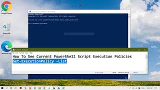 How To See Current PowerShell Script Execution Policies