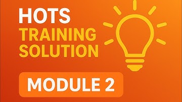 HOTS  module 2 solution | HOTS Training Solution  | HOTS online training answer keys | Training 