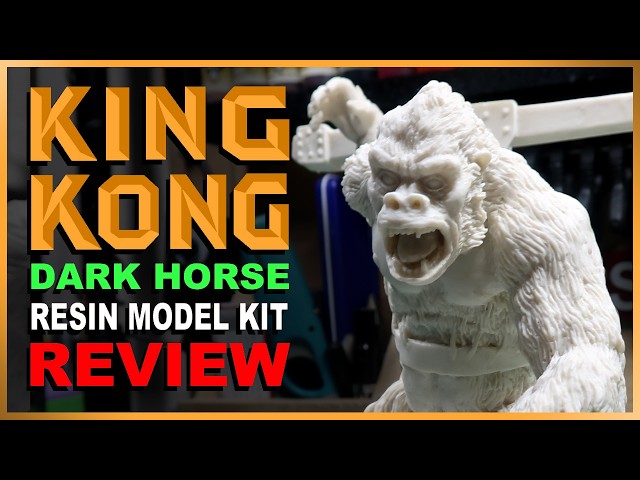 King Kong ? Resin Model Kit Review (Dark Horse) - YouTube