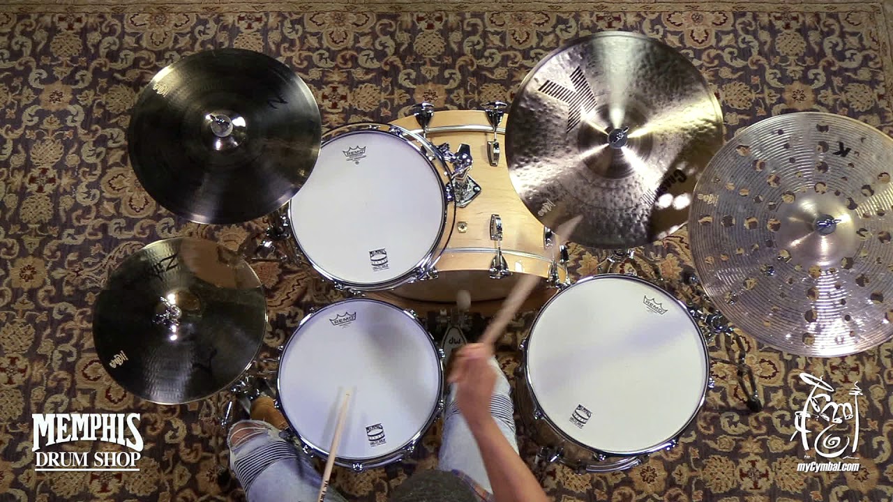 Zildjian 18" K Crash Ride Cymbal 1437g (K08081032618E) YouTube