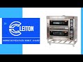 Vídeo: Horno de Pizza industrial Electrico Doble 4+4 Pizza de 32cm ®Cleiton