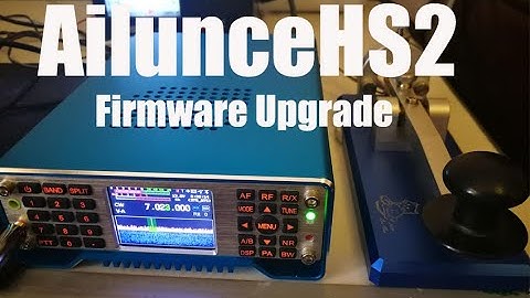 How to upgrade AilunceHS2 firmware
