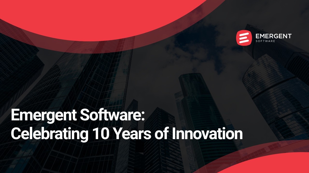 Emergent Software: Celebrating 10 Years of Innovation - YouTube