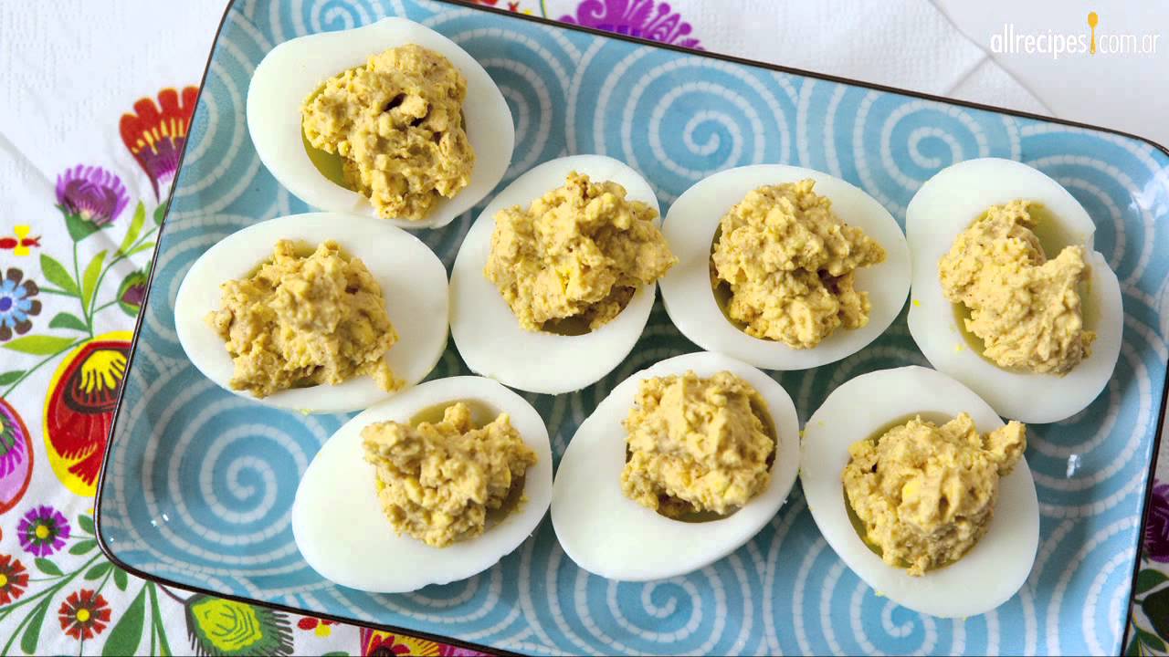 huevos rellenos navidad argentina