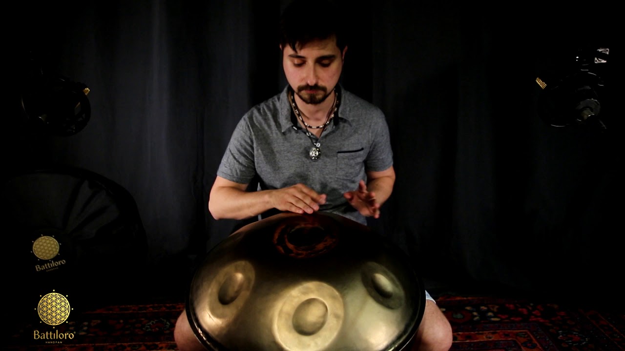BATTILORO HANDPAN - D Major 432 Hz - Alessio Martinelli