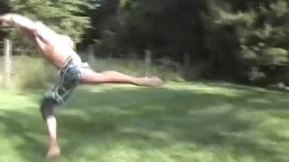 jack geaney & jesse koproski grass tricking june 19 2008