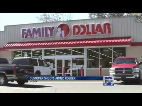 Armed robber's family furious he got shot! Seriously?