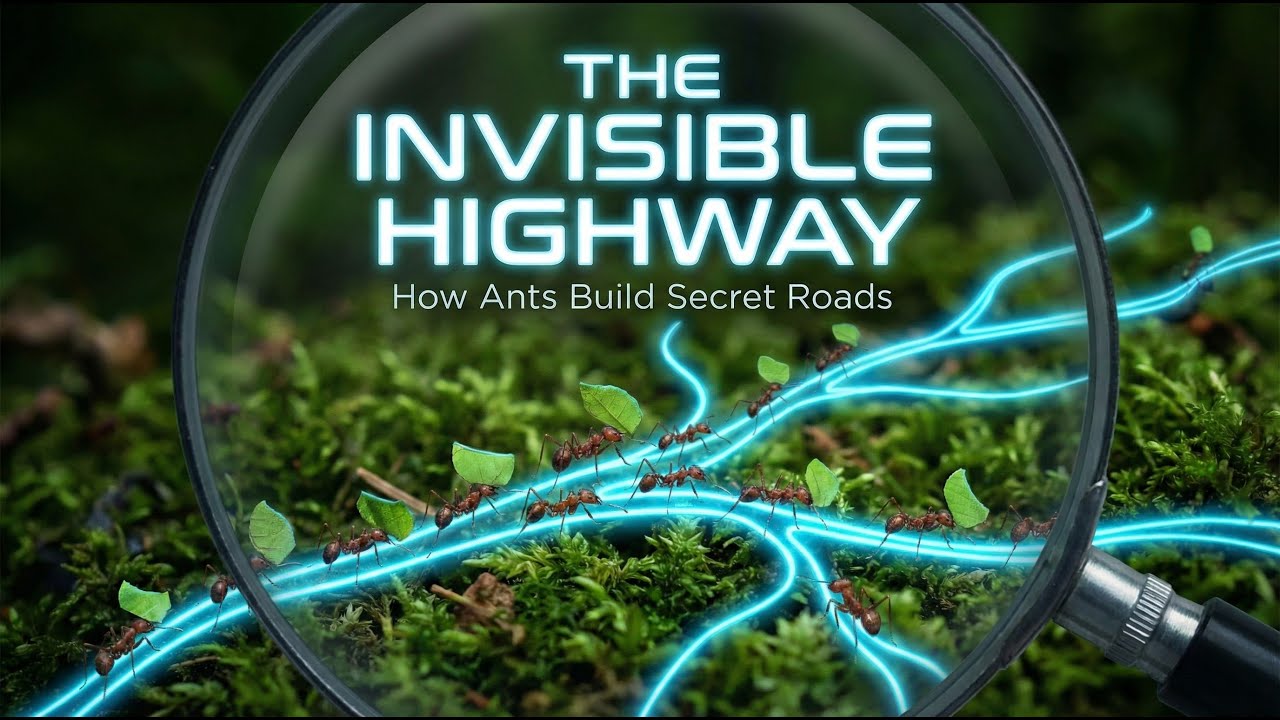 The Invisible Highway: How Ants Build Secret Roads - YouTube