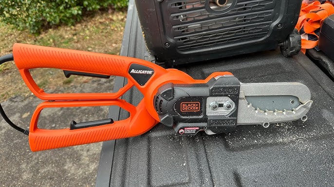 Black & Decker 20V Cordless Alligator Lopper Review  Perfect For Tree  Trimming & Woodcutting! 