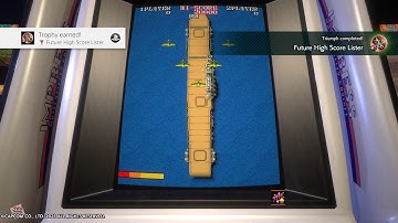 Capcom Arcade Stadium - Future High Score Lister, Welcome to the Stadium & First Failure Trophies