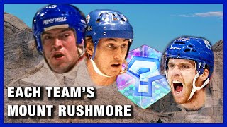 NHL RUSHMORE: The Greatest Four Players from Every TEAM!