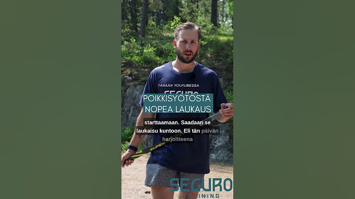 Poikkisyötöstä nopea laukaus 👊 #shorts