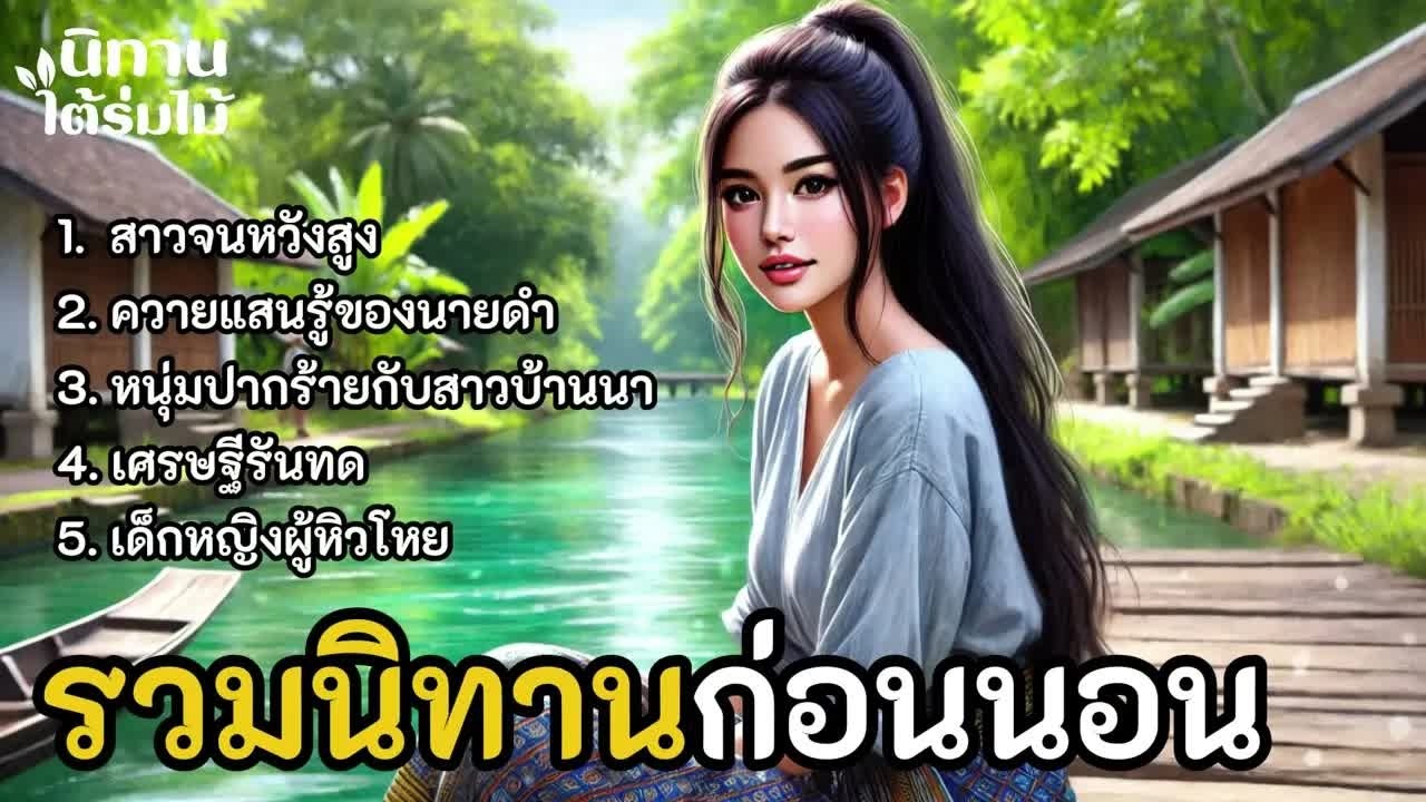 รวมนิทานก่อนนอน ฟังยาวๆ ｜ EP.75 #นิทานพื้นบ้าน  #นิทานสอนใจ #นิทานชาวบ้าน #เรื่องเล่าชาวบ้าน