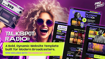 🚀 Create a Stunning Radio Station Website with TalkSpot Radio! #radio #radiostation #wordpress
