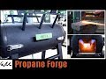 Making propane blacksmith forge