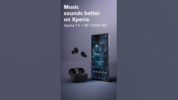 The Best Partners for Music Lovers: Let the Music Flow with Xperia 1 V and WF-1000X M5