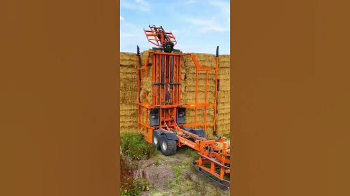İf there is a fendt so easy to unload bales #farming #tractor #agriculture #equipment