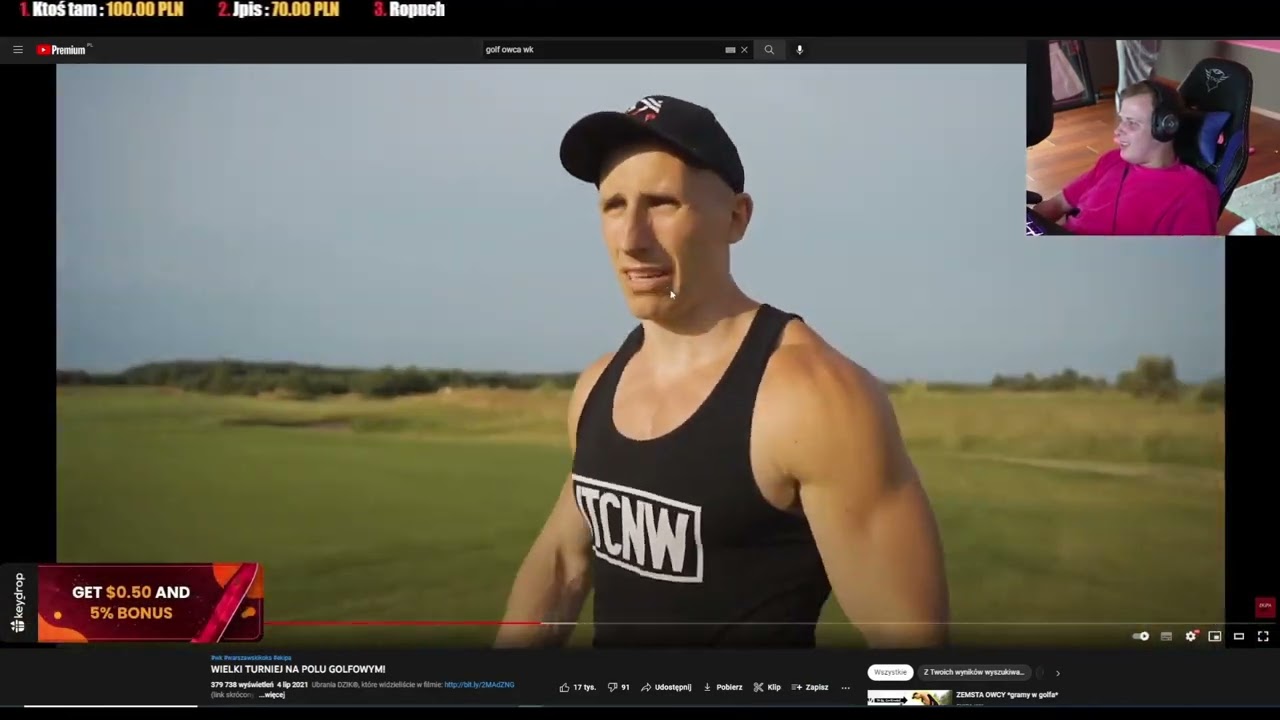 Nitro śmieje się z OWCY WK i jego gry w golfa! *nie wtrzymasz ze śmiechu*