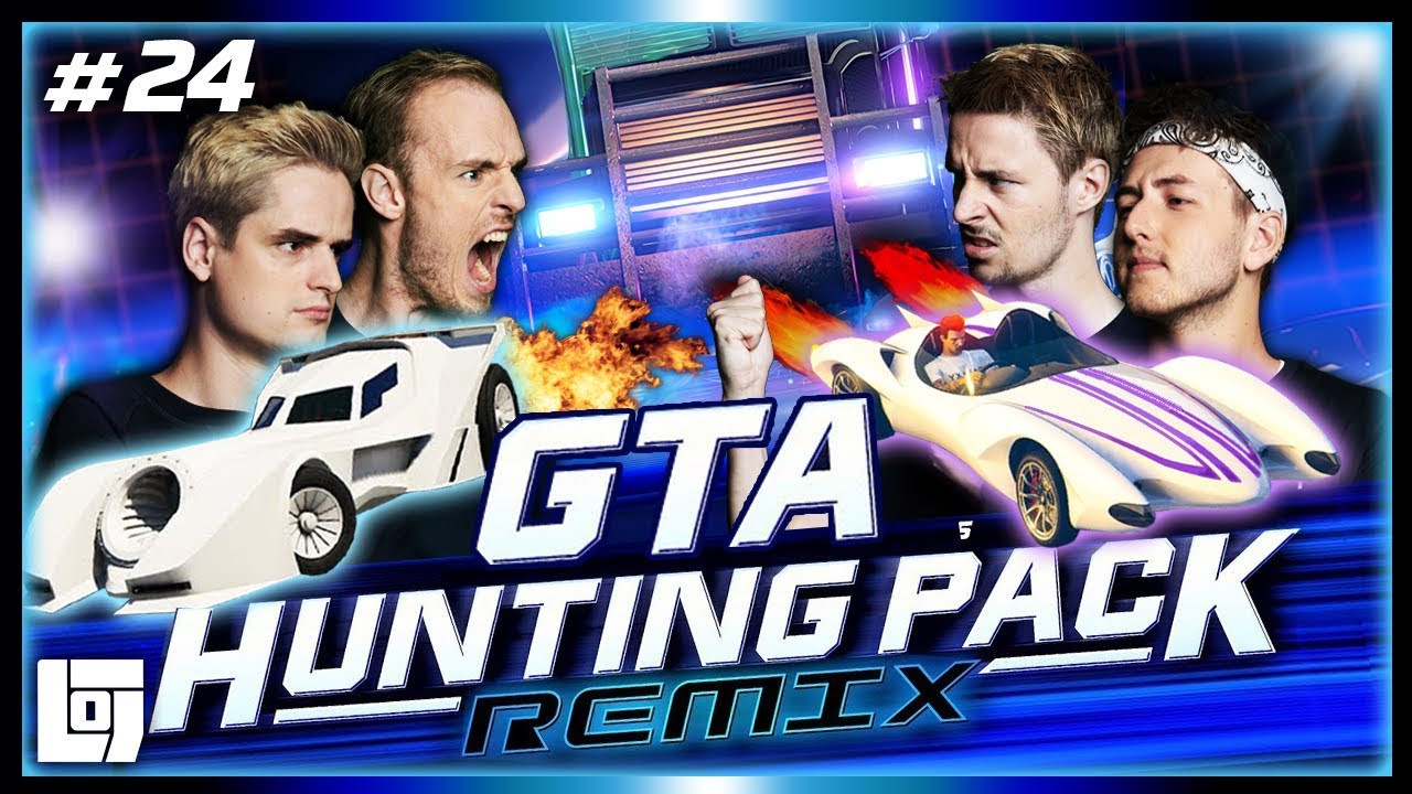 ROCKET CARS VS VRACHTAUTO'S in GTA V met Don, Joost, Link en Jeremy | LOGS3 | #24