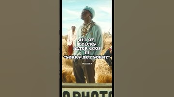 All Of Tyler, The Creator’s Alter Egos in “Sorry Not Sorry”. #jaymiing