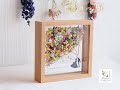 【花さかじいさんDIY】フラワーアートを作ってみた。【お花屋さんの制作裏側を公開中】flower art DIY -The Man who made flowers bloom