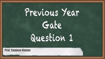 Fluid Mechanics : Step-by-Step Guide | Solving Previous Year GATE Question 1