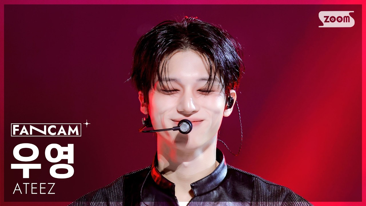 [안방1열 직캠4K] 에이티즈 우영 'Adrenaline' (ATEEZ WOOYOUNG FanCam) @SBS Inkigayo 260215