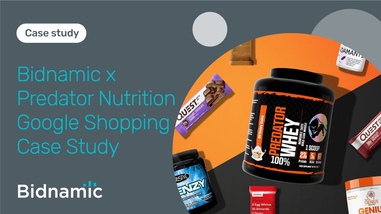 Bidnamic x Predator Nutrition | Google Shopping Case Study
