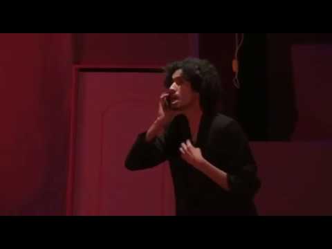 مشهد عم جاكته من مسرحيه 8 غرب