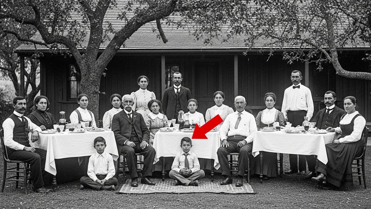This 1901 Family Gathering Appears Perfect — Until You See the Child No One Remembered