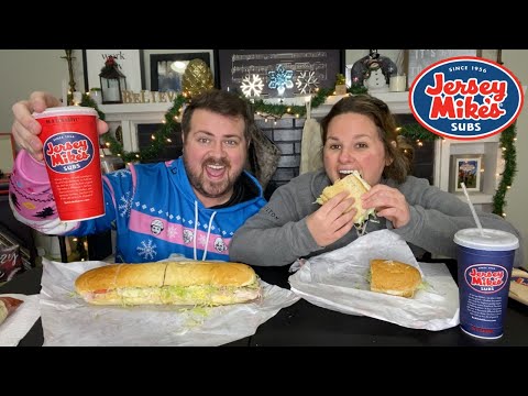 how big is the giant sandwich at jersey mike's