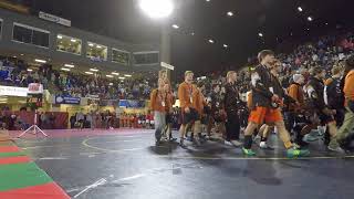 2018 Montana state wrestling parade of athletes