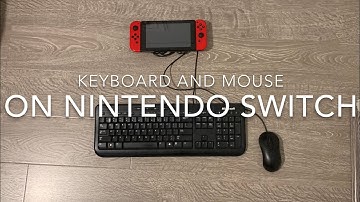 How to play keyboard and mouse on Nintendo switch