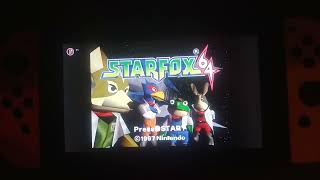 Alternate STARFOX64 Title Screen???