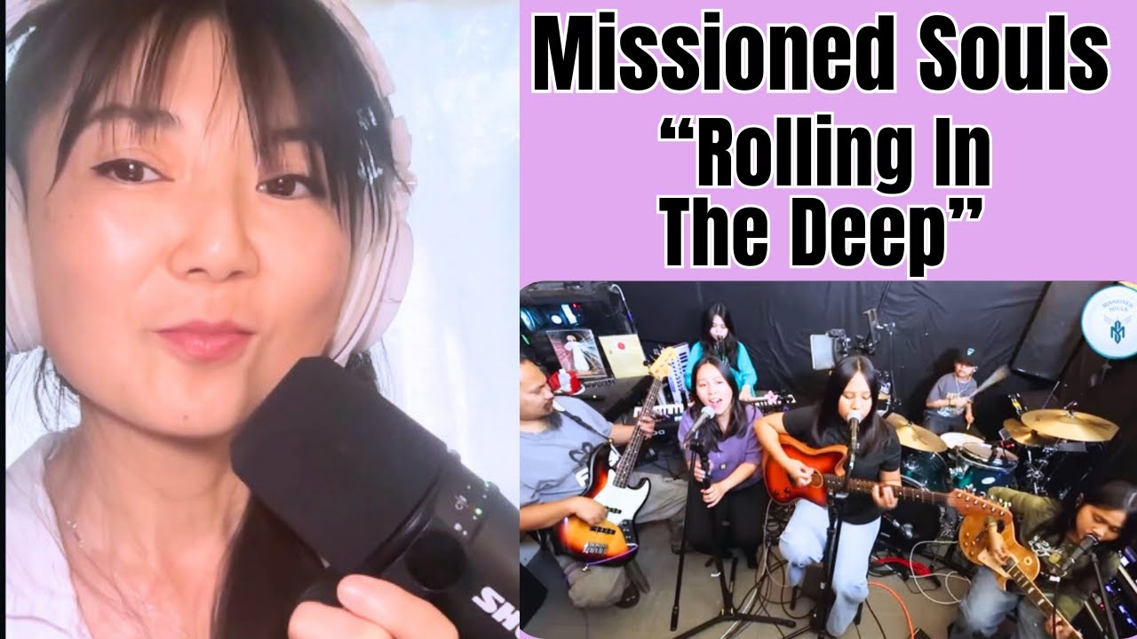 Реакция певицы и автора песен || Реакция на кавер Адель на песню Missioned Souls «Rolling in the ...