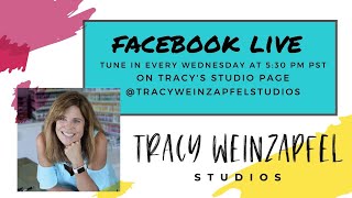 Facebook LIVE Free Art Journaling Demo April 6 2022 at 5:30 pm PST