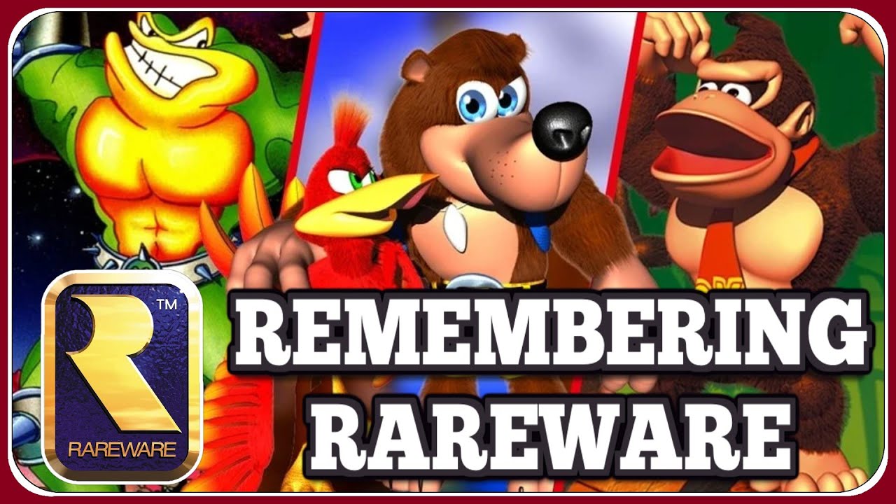 Rareware Renders Donkey Kong, Banjo-Kazooie, and Pierce Brosnan? I LOVE RareWare Games ...