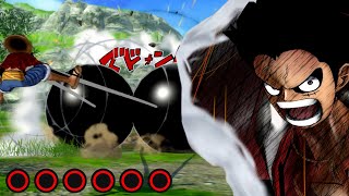 One Piece Burning Blood - Luffy (New World) Complete Moveset screenshot 5