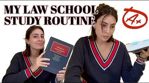 MY A+ STUDY ROUTINE: Everything you need to know about law school finals, midterms, and exams