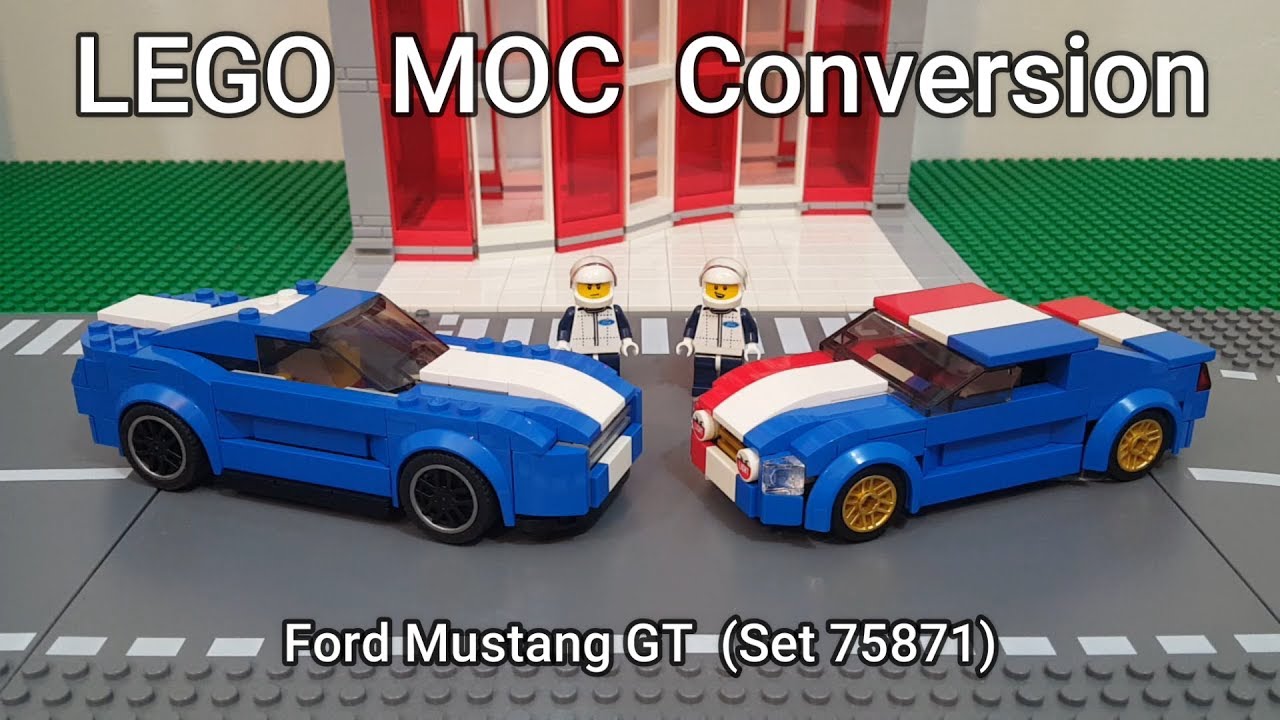 lego ford mustang 75871