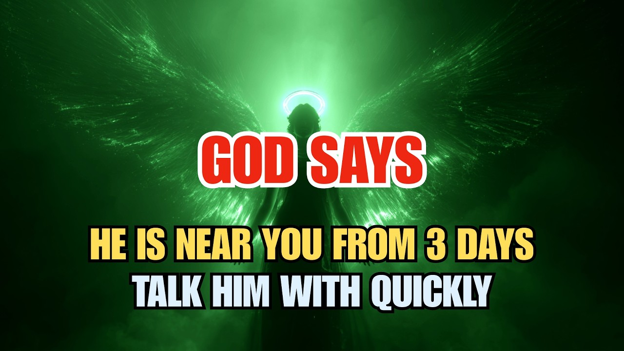 🔴 ONLY 2 MINUTES LEFT — GOD IS CALLING YOU NOW: I AM NEAR YOU — DON'T TURN AWAY. THIS IS YOUR FINAL…
