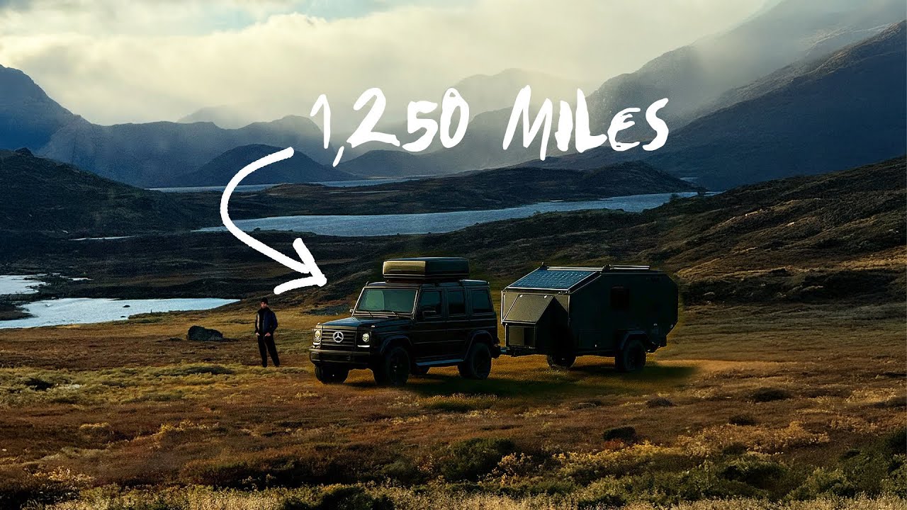 Путешествие по Норвегии на Mercedes G-Class