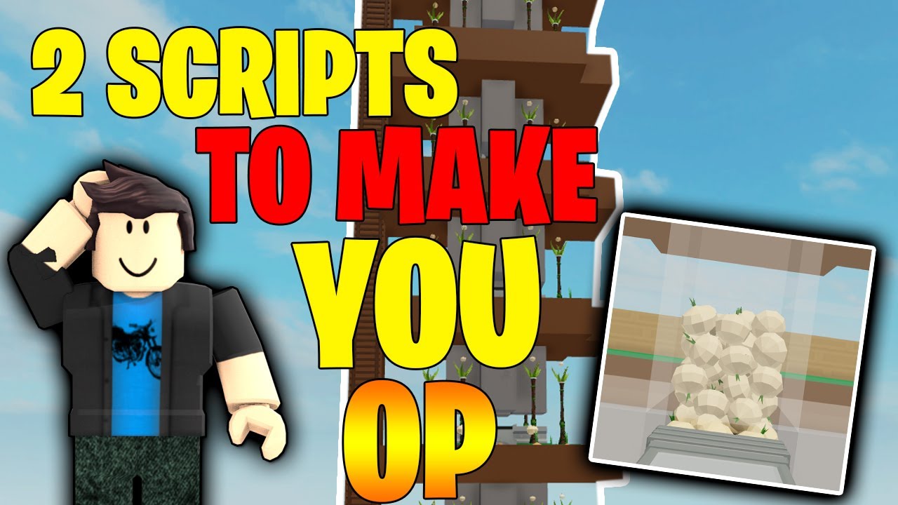 2 Scripts To Make You Op In Roblox Skyblock Roblox Skyblock Hack Youtube - hacks on roblox skyblock