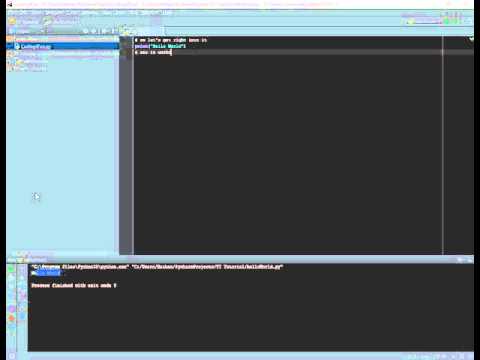 Python tutorials | Ep.1 | Hello world