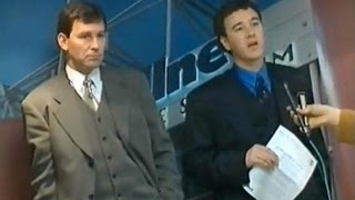 Steve Gibson Middlesbrough FC - Press Conference January 1997