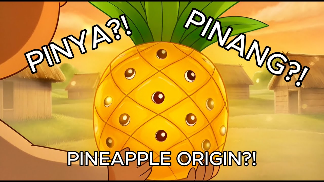 Pinya Animation ALAMAT NG PINYA | Pineapple Origin Lore | Filipino Folktale (Chibi ...