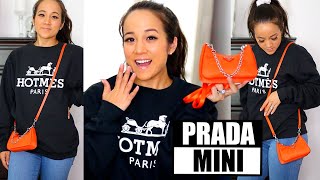 PRADA RE-EDITION NYLON MINI SHOULDER BAG | WHAT FITS INSIDE? *WATCH THIS BEFORE BUYING*