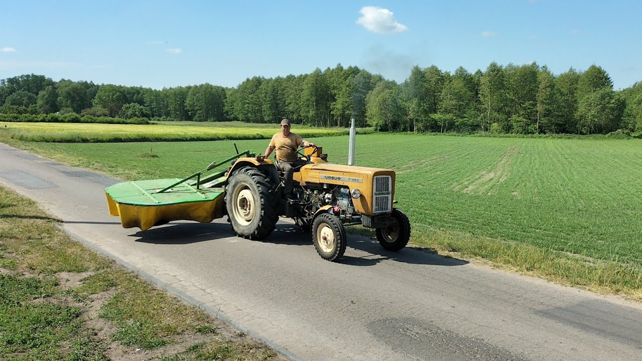 Koszenie pierwszego pokosu | dźwięk siuntki z rotacyjną🔥
